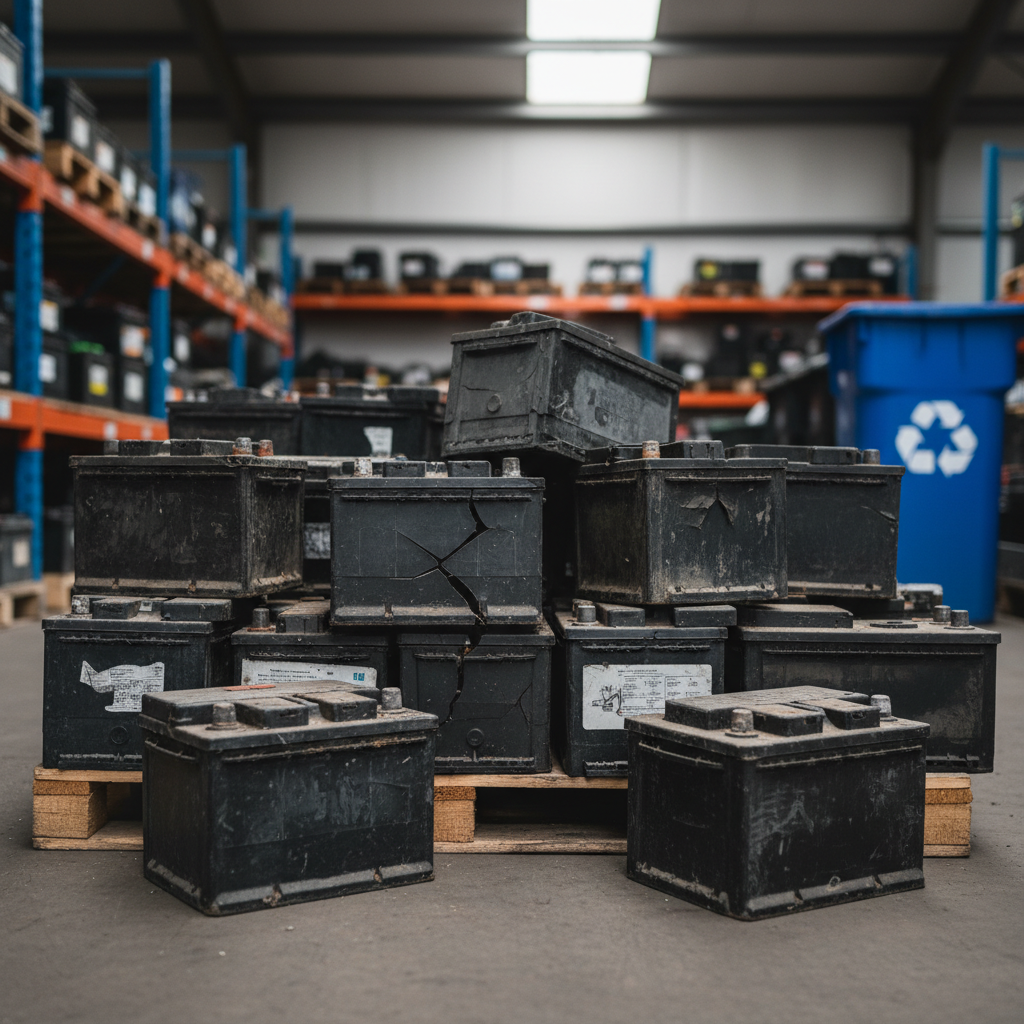 Where Can I Get Rid of Old Car Batteries?