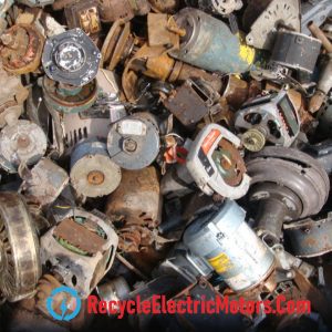 Recyclable Components of an Electric Motor