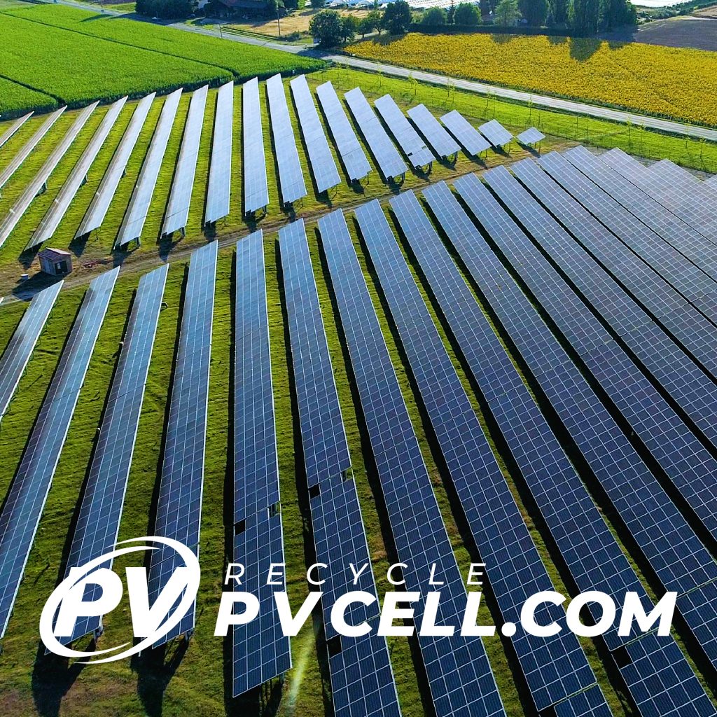 Recycling Scrap PV Solar Panel Modules for a Business