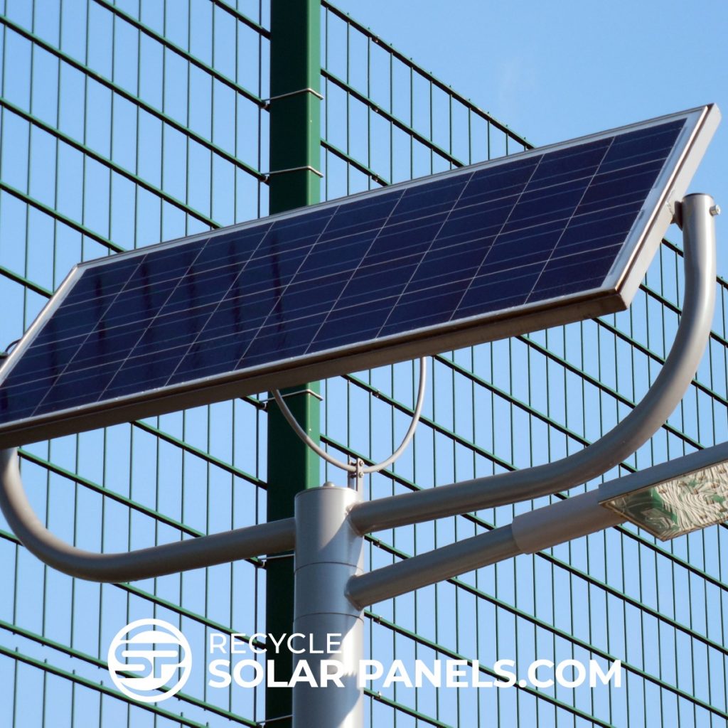 Recycling Scrap PV Solar Panel Modules