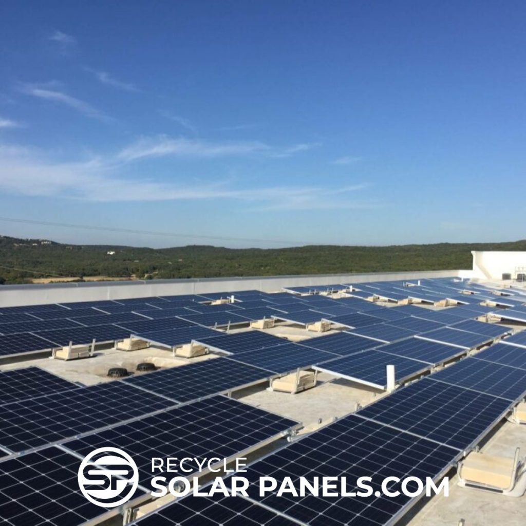 Scrap PV Solar Panel Modules Recycling Company Service