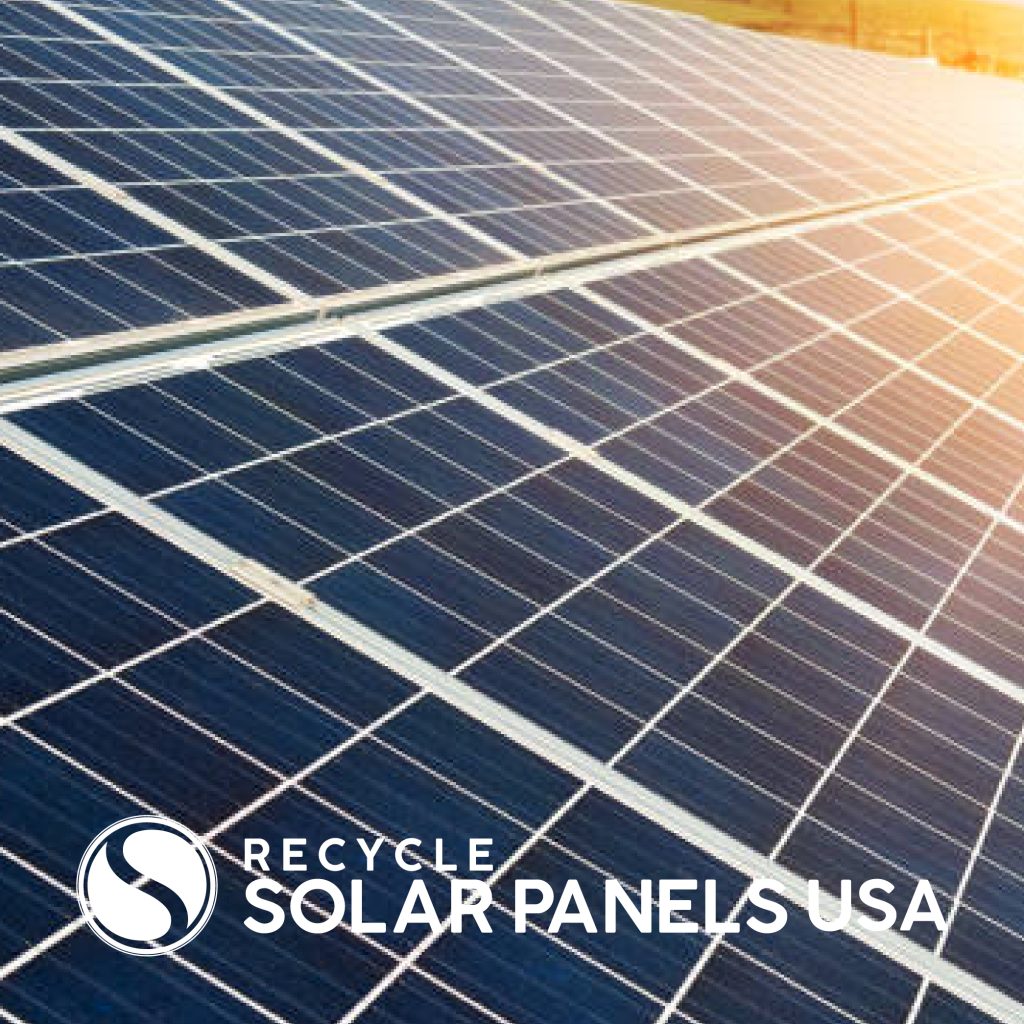 Recycling Scrap PV Solar Panel Modules for a Business