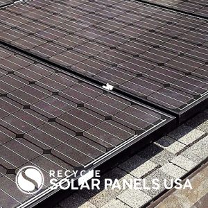 Recycle PV Solar Panel Modules Service