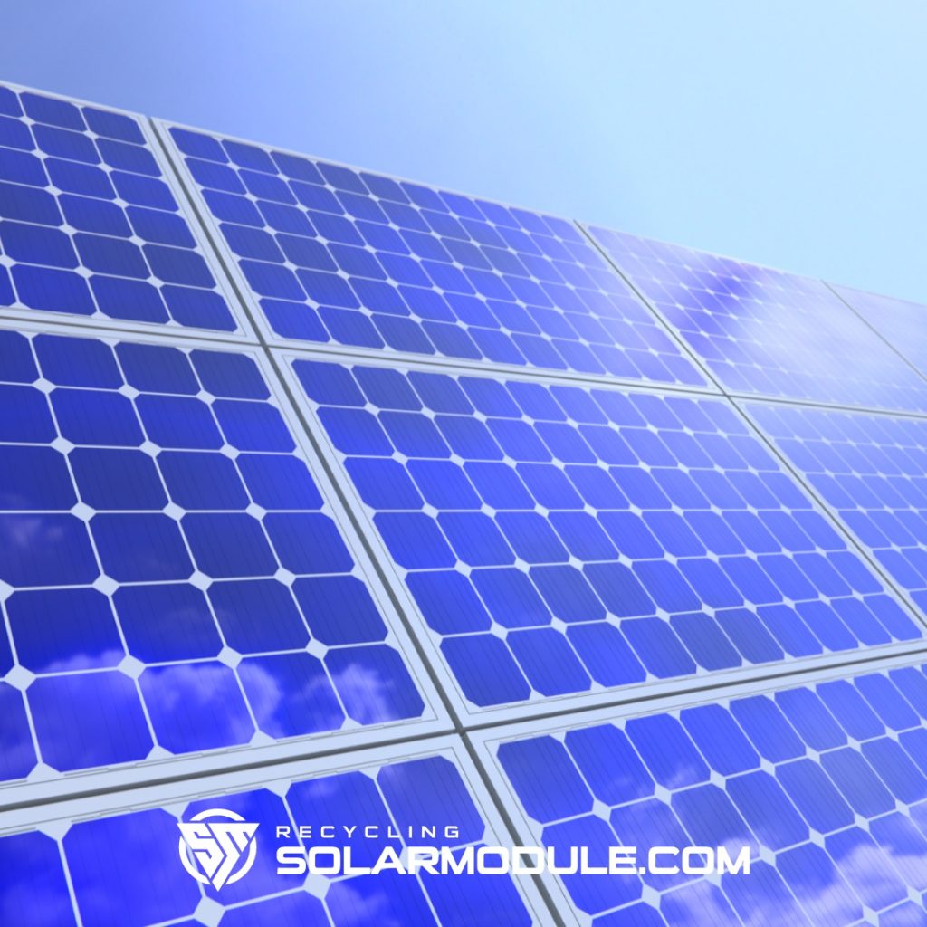 Why work with a Scrap PV Solar Panel Modules Processing Facility? Service