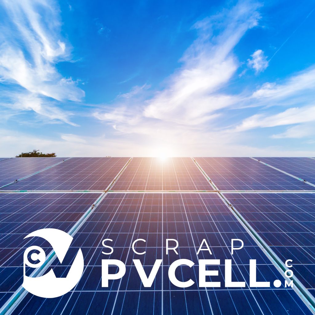 Recycle Solar Panels With ScrapPVCell.com