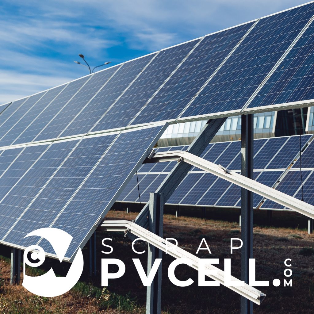 Recycling Scrap PV Solar Panel Modules for a Business