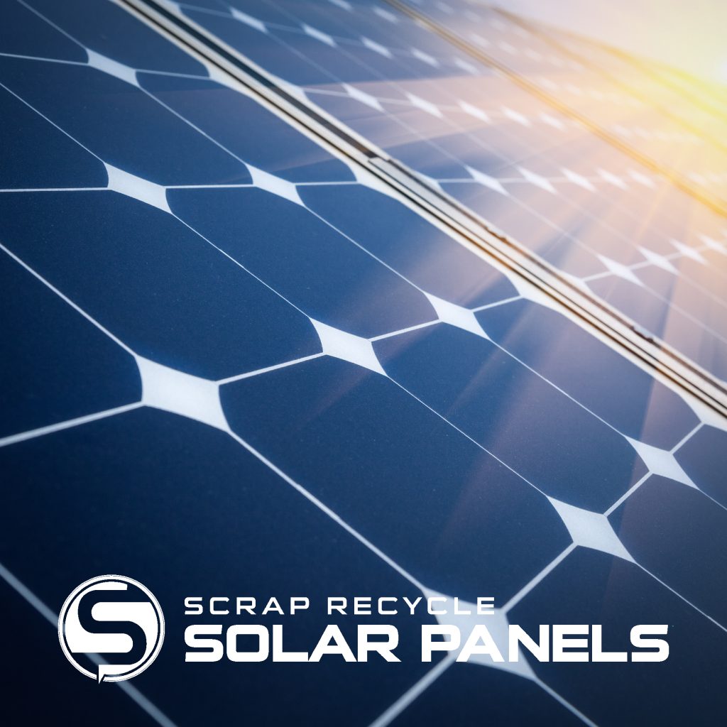 Recycling Scrap PV Solar Panel Modules