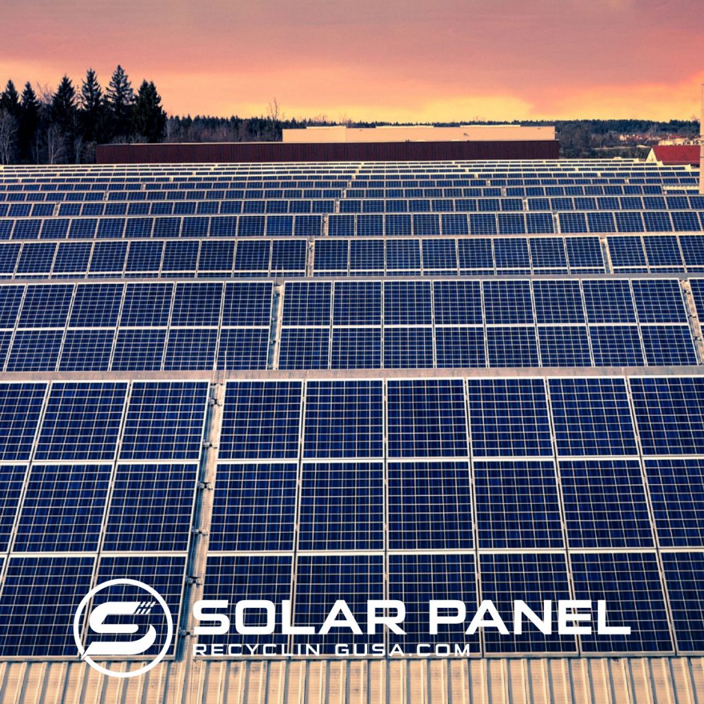 Recycling Scrap PV Solar Panel Modules for a Business